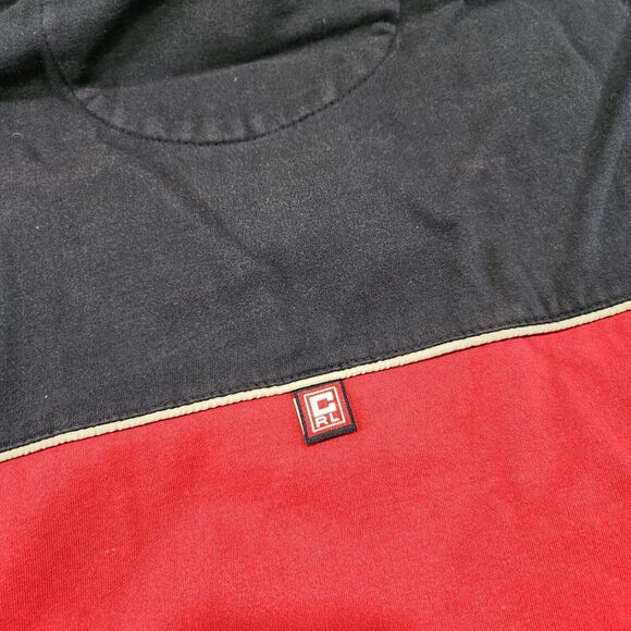 VTG 90s Chaps Ralph Lauren Polo Mens XLT XL T Tall 1/4 Zip Pullover Sweatshirt - Picture 12 of 13